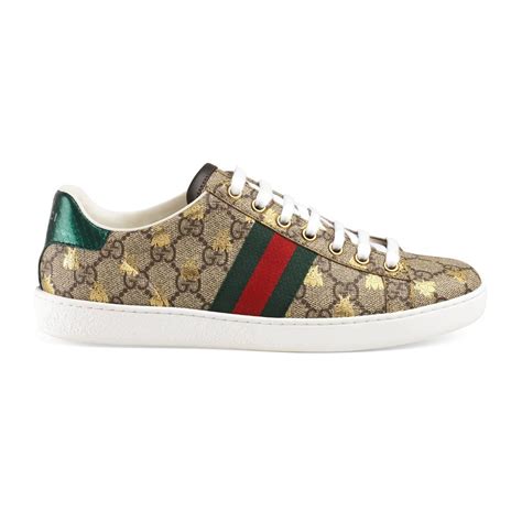 gucci red stripe bee|Gucci ace sneakers sale.